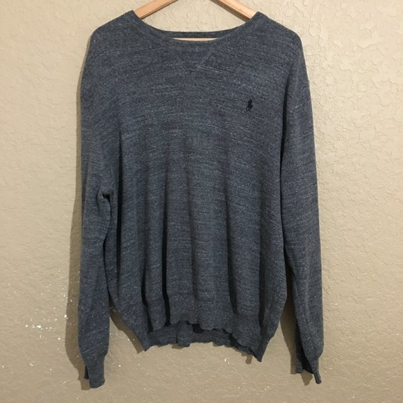 Polo Ralph Lauren Other - Polo Ralph Lauren Men's XL Gray Sweater Pullover Knit